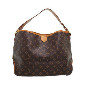 Louis Vuitton Monogram Leather Brown Delightful Semi Shoulder Bag